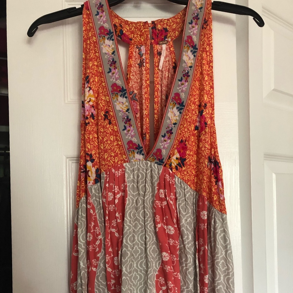 FREE PEOPLE NEVER WORN COLORFUL TANK TOP